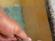 Black cock solo tease