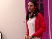 Horny MILF teaches Jordi and his friend about squirting. Lots of it! 3/16