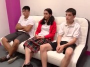 Horny MILF teaches Jordi and his friend about squirting. Lots of it!