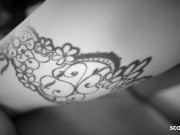 Deutsche Gangster Teen Bonny und Clyde Porno Parody Schwarz Weiss 14/16