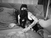 Deutsche Gangster Teen Bonny und Clyde Porno Parody Schwarz Weiss 2/16