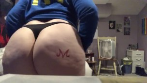 Shaking my fat ass 