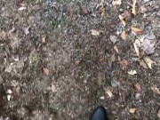 Slutwife giving a bj on tinder hook up at a park while hubby waits 16/16