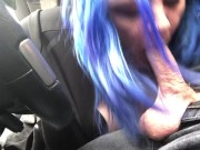 Slutwife giving a bj on tinder hook up at a park while hubby waits 6/16