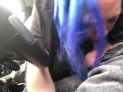 Slutwife giving a bj on tinder hook up at a park while hubby waits 7/16