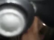 Husband cheats on wife while playing PS with his maid and creampies mouth 10/16