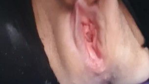  Public Squirting! Milf Strokes Her Hard Clit, So Much Cum!