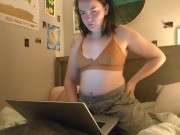 Facesitting while writing my essay 4/16