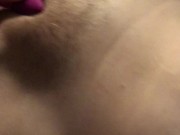 Blindfolded slut begs to stop cumming for dominant daddy 10/16