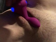 Blindfolded slut begs to stop cumming for dominant daddy 11/16