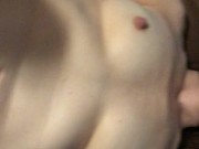 Blindfolded slut begs to stop cumming for dominant daddy 3/16