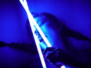 Sometihing more artistic sexy psycho in blue... Michaela Isizzu 14/16