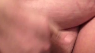 Big tit brunette secretly masterbates in bathroom 