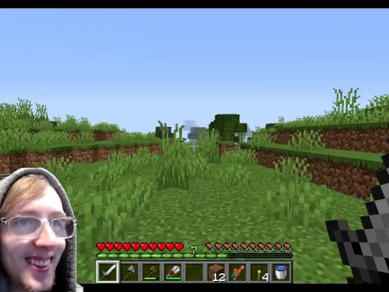 MINECRAFT - SINGLEPLAYER SURVIVAL (PART 2) | MOB BARRAGE!