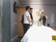 Busty sub gets eaten out and fucked rough 4/16