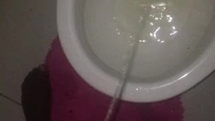 taking a piss