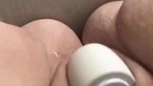 SOLO - Close Up Solo Magic Wand Masturbation SO WET 