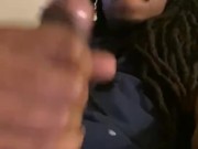 Young Black Dick Jacking Off With Huge Cumshot Follow Me On Twitter @SwingLikeTarzan