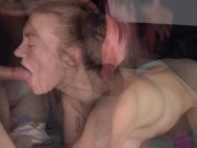 Massive facial with babe Emily Rose 7/16