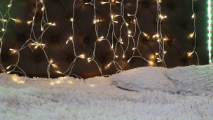 Masturbate naked in bed .Sensual play.Hotfallingdevil