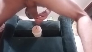 Monster cock stud creampies fleshlight 