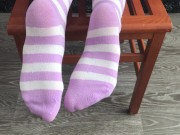 sexy girl dress new knee socks foot fetish 16/16