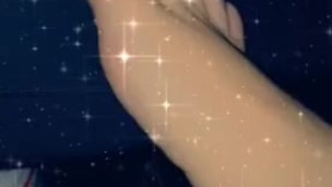 Snapchat MILF- Random Foot Clips- Car Foot Fetish Fun!