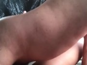 Pinay sinadistang kinantot  mahigpit ang kapit at ayaw nang pabunot. 2/16