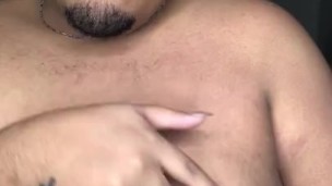 Cum in my chest 