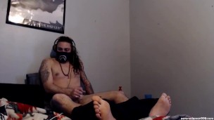 Shorts Around Ankles (Masturbation)