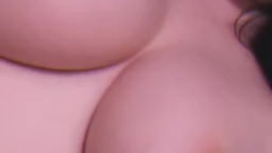 Rubbing my perky titties