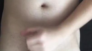 teen wanks and cums on stomach onlyfans: JAzais