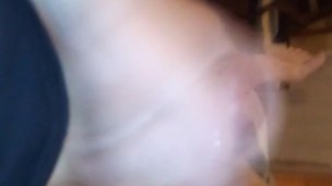 Edged from earlier cumshot