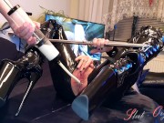 Slut-Orgasma Celeste Latex Catsuit Milk-Enema orgasm 4/16