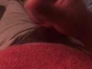 Just stroking my cock