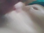 Early morning stroking