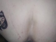 Whore with pretty eyes gets bent over dining room table by BBC 2/16