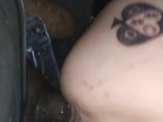 Whore with pretty eyes gets bent over dining room table by BBC 7/16