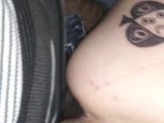 Whore with pretty eyes gets bent over dining room table by BBC 9/16