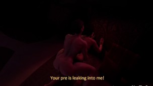 Two sweaty futas making love in desert home (Dune parody)