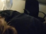 College Teen Rails Her too Quick and Gives Surprise Creampie