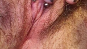 Showing of my new triangle piercing
