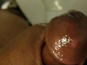 Busting a quick but in the toilet