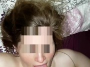 Facial on a german teen secretarys' face 8/16