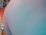 dancing around /stripping / twerking