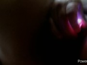 Our first video vibrator and pussy 14/16