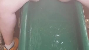 Piss down slide