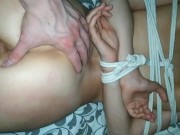 PETITE TIED UP AND FUCKED [POV] 3/16