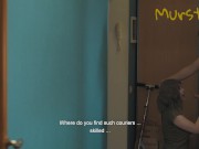 Трахнул в жопу доставщицу пиццы пока жена была в душе || Murstar 6/16