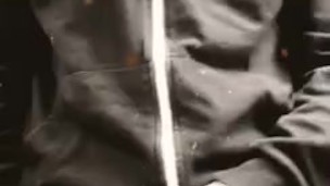 Jerking in public bathroom 